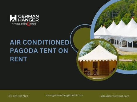 Air conditioned Pagoda Tent On Rent in India Air conditioned Pagoda Tent On Rent in India