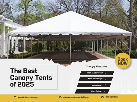 The Best Canopy Tents of 2025 from German Hanger Delhi The Best Canopy Tents of 2025 from German Hanger Delhi