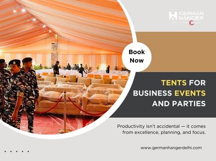 Book Tents for Business Events and Parties in Bangalore
