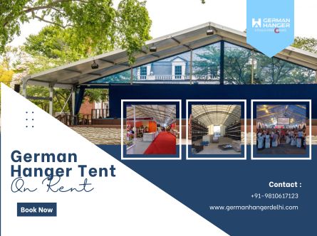 Complete Guide to Renting German Hanger Tents in Delhi NCR