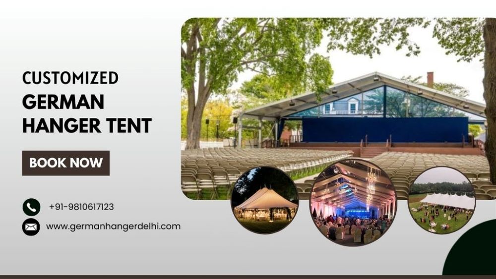 German Hanger Tents on Rent in India German Hanger Tents on Rent in India
