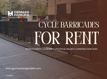 Cycle Barricade on Rent for Events Cycle Barricade on Rent for Events