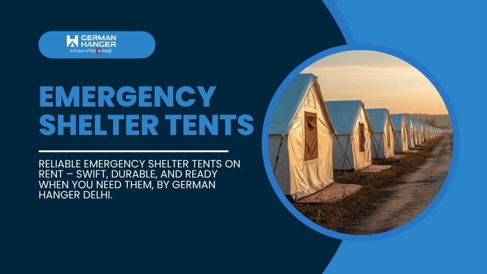 Emergency Shelter Tents on Rent Emergency Shelter Tents on Rent