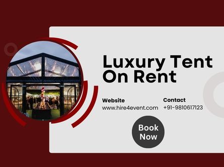 German Hanger Delhi Offers High-Quality Luxury Tents on Rent