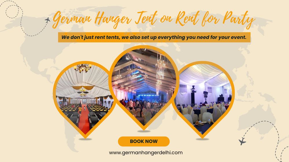 German Hanger Tent On Rent