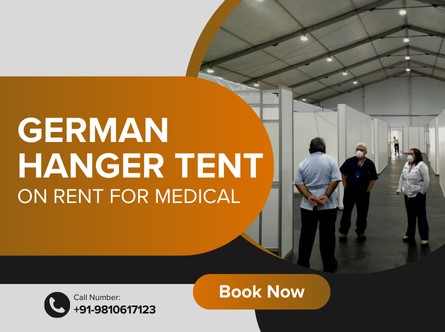 German Hanger Tent on Rent for Medical Emergency German Hanger Tent on Rent for Medical Emergency