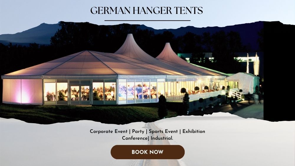 German Hanger Tents for Rent
