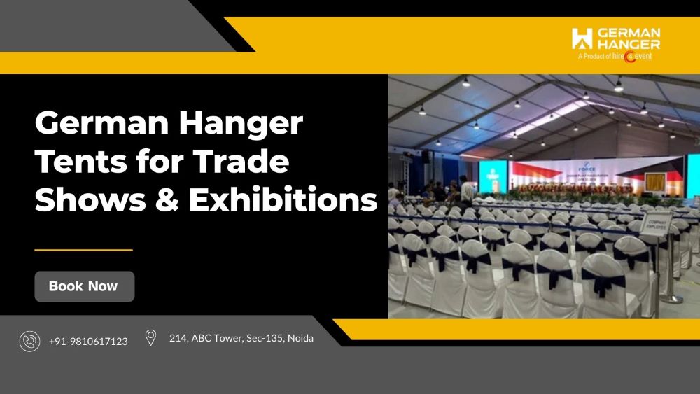 German Hanger Tents for Exhibitions