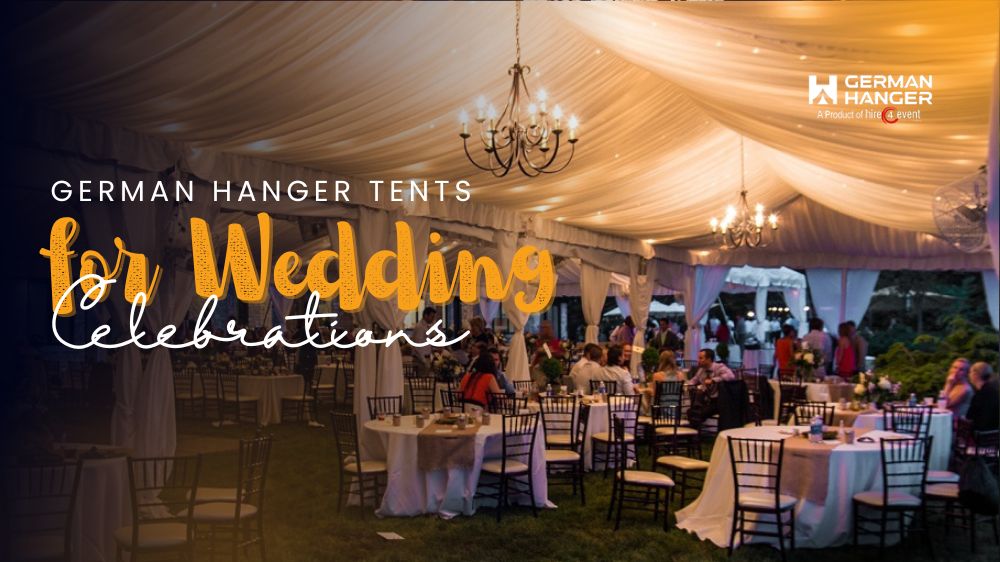 German Hanger Tents for Wedding