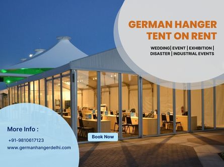 German Hanger Tents: The Best Choice for Weddings, Events, Exhibitions & Industrial Events