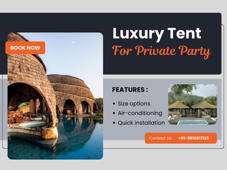 Host Memorable Celebrations with a Luxury Tent for Private Party