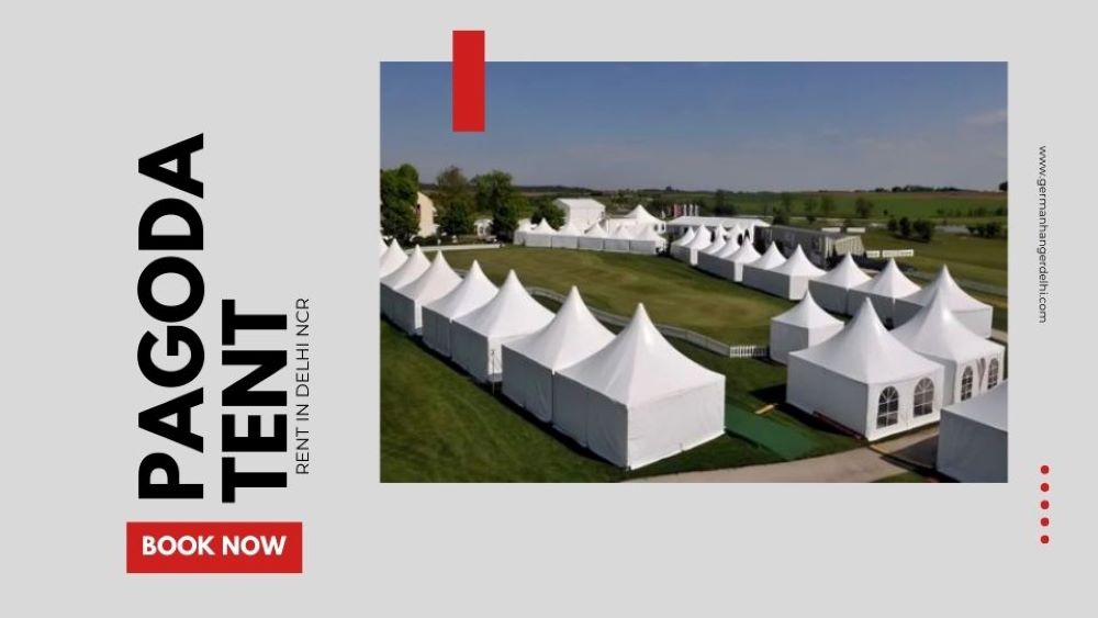 Pagoda Tent on Rent in Delhi NCR 