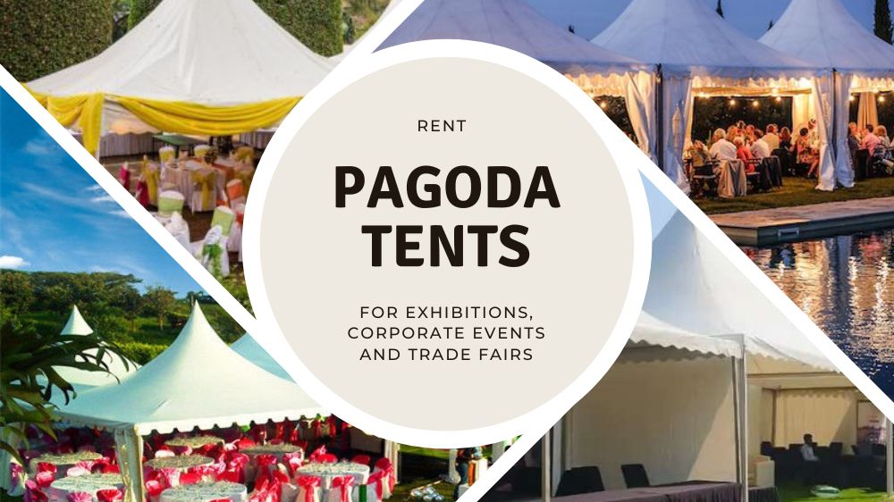 Pagoda Tents on Rent for Events