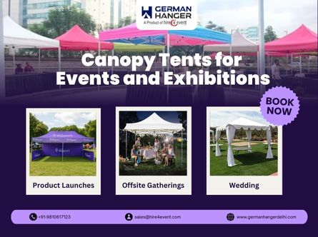 Smart Corporate Uses of Canopy Tents for Events and Exhibitions