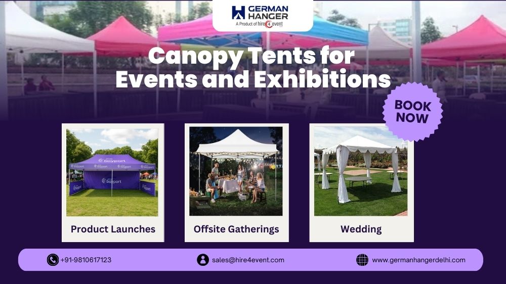 Canopy Tents for Events and Exhibitions