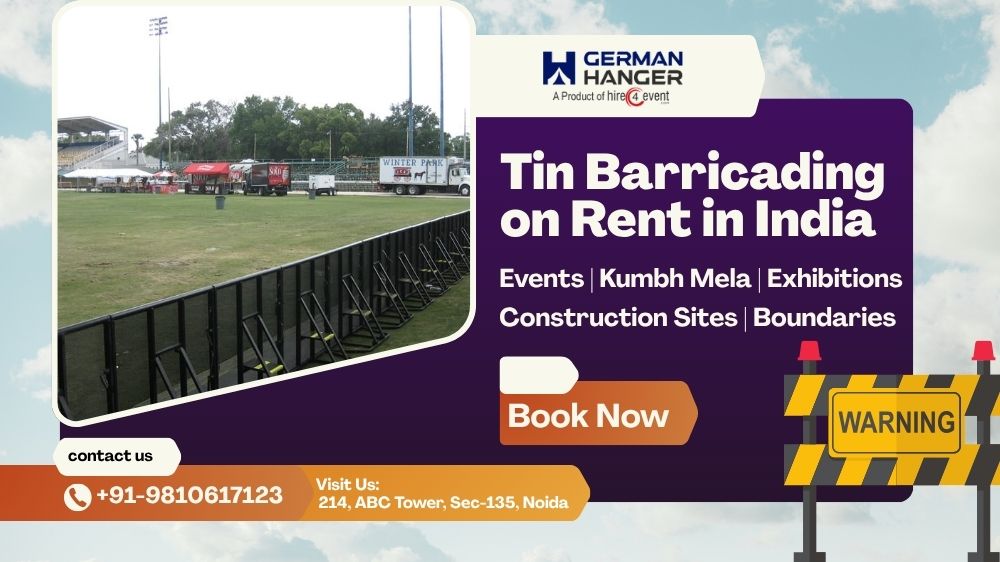 Tin Barricading Rental Services in India