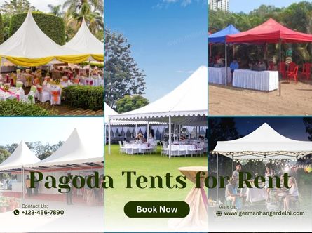 Versatile Pagoda Tents for Parties, Sports Events and Grand Gatherings